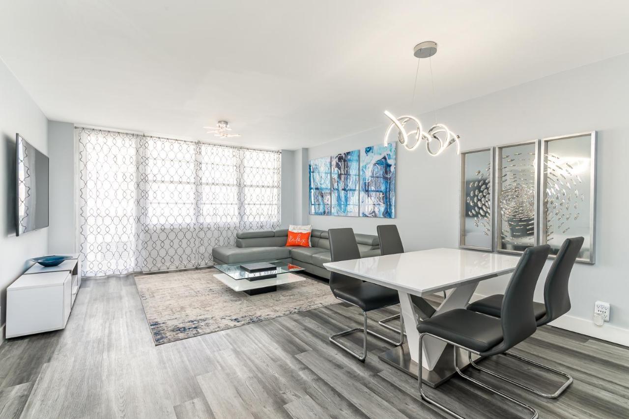 Amazing 2Br 2Ba Newly Reno Beachfront Apt W/Beach View Hollywood Ngoại thất bức ảnh